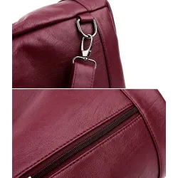 Mochilas2020 Women Leather Backpacks Multifunction Women Vintage Shoulder Bag Ladies Rucksack large capacity Travel Bag Sac a...
