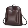 MochilasWomen Vintage Backpack Brand Luxurious Leather Women's Shoulder Bag Large Capacity School Bag For Girl Leisure Backpac