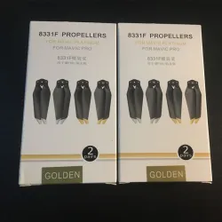 Hélices8331F - hélices - bajo nivel de ruido - liberación rápida - para DJI Mavic Pro / Mavic Pro Platinum - 4 pares