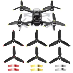 HélicesHélices de tres hojas - liberación rápida - reducción de ruido - para DJI FPV Combo Drone