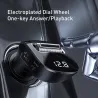 AudioBaseus - FM transmitter - AUX - Bluetooth - dual USB - car charger - handsfree - MP3 player