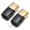 Magnetic buckle - clasp - for leather cord bracelets - stainless steel - DIY - 2 piecesBracelets