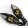 Motorcycle turn / signal lights - super bright - LED / DRL 12V - 2 piecesTurning lights