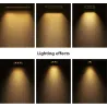 Luces de techoLED ceiling light - recessed strip - CREE - COB - indoor - dimmable - 2W - 30W
