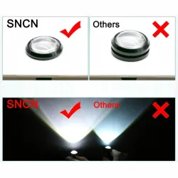 LucesCar / motorcycle lamp - eagle eye - LED - DRL - 12V / 24V - 18mm / 23mm