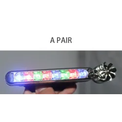 Tiras de LEDCar light - LED strip - DRL - RGB - wind energy - 2 pieces