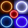 LucesCar / motorcycle headlight - COB - LED - DRL - angel eye - Halo Ring lamp - 12V