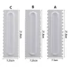 Decorative cream spatula - scraper - irregular teeth / edgeBakeware