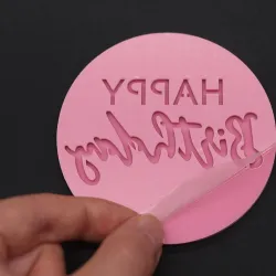 Utensilios para hornearAcrylic cookie mold - Eid Hajj Mubarak / Eid Mubarak / Happy Birthday / moon / star