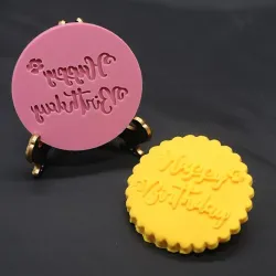 Utensilios para hornearAcrylic cookie mold - Eid Hajj Mubarak / Eid Mubarak / Happy Birthday / moon / star