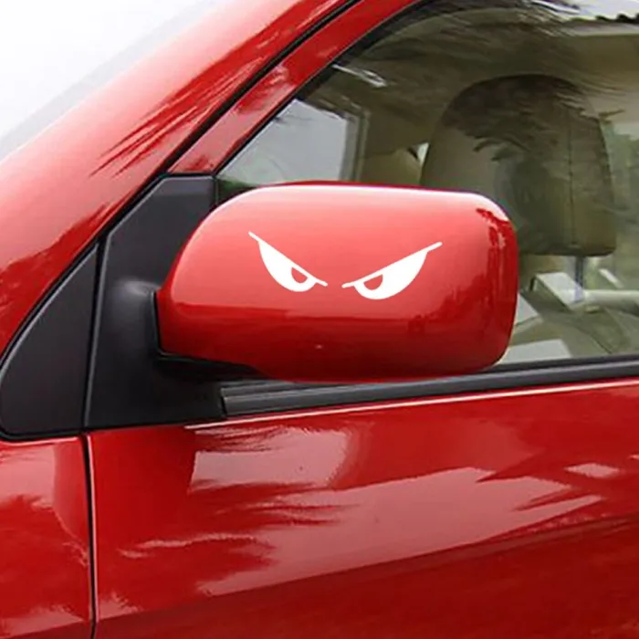 PegatinasCar / motorcycle sticker - evil eyes - waterproof - 13 * 3.5cm