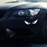 PegatinasCar / motorcycle sticker - evil eyes - waterproof - 13 * 3.5cm