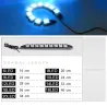 Luces de circulación diurna (DRL)Luz de coche DRL - superbrillante - tira de LED flexible - impermeable - 2 piezas