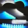 Luces de circulación diurna (DRL)Luz de coche DRL - superbrillante - tira de LED flexible - impermeable - 2 piezas