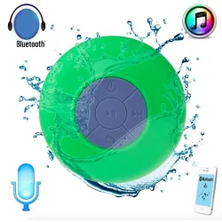 Altavoz BluetoothMini altavoz Bluetooth - resistente al agua - con ventosa