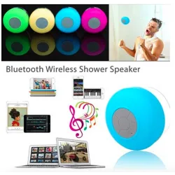 Altavoz BluetoothMini altavoz Bluetooth - resistente al agua - con ventosa