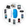 Altavoz BluetoothMini altavoz Bluetooth - resistente al agua - con ventosa
