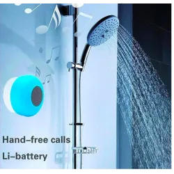 Altavoz BluetoothMini altavoz Bluetooth - resistente al agua - con ventosa