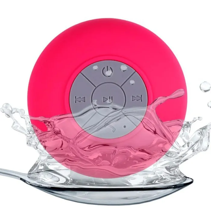 Altavoz BluetoothMini altavoz Bluetooth - resistente al agua - con ventosa