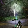 Luces8000 lúmenes T6 LED - lámpara de luz delantera de bicicleta - antorcha de 4 modos - paquete de batería y cargador