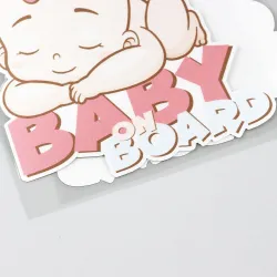 PegatinasBaby On Board - sleeping baby - car sticker