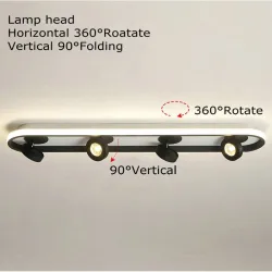 Luces de techoModern LED ceiling lamp - dimmable - rotatable