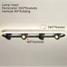 Luces de techoModern LED ceiling lamp - dimmable - rotatable