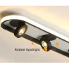 Luces de techoModern LED ceiling lamp - dimmable - rotatable