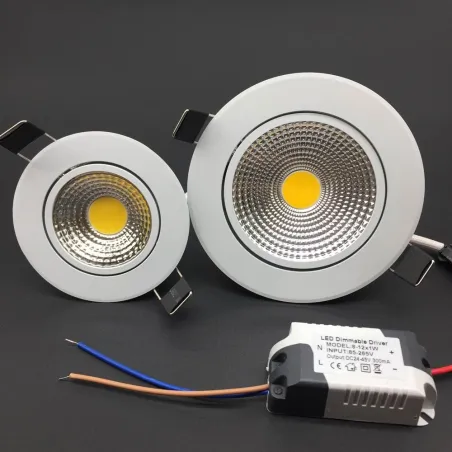 SpotlightsCeiling LED light - recessed - dimmable - 5W / 7W / 9W / 12W