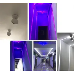 Luces de techoCeiling / wall lamp - RGB - LED - dimmable - rotatable