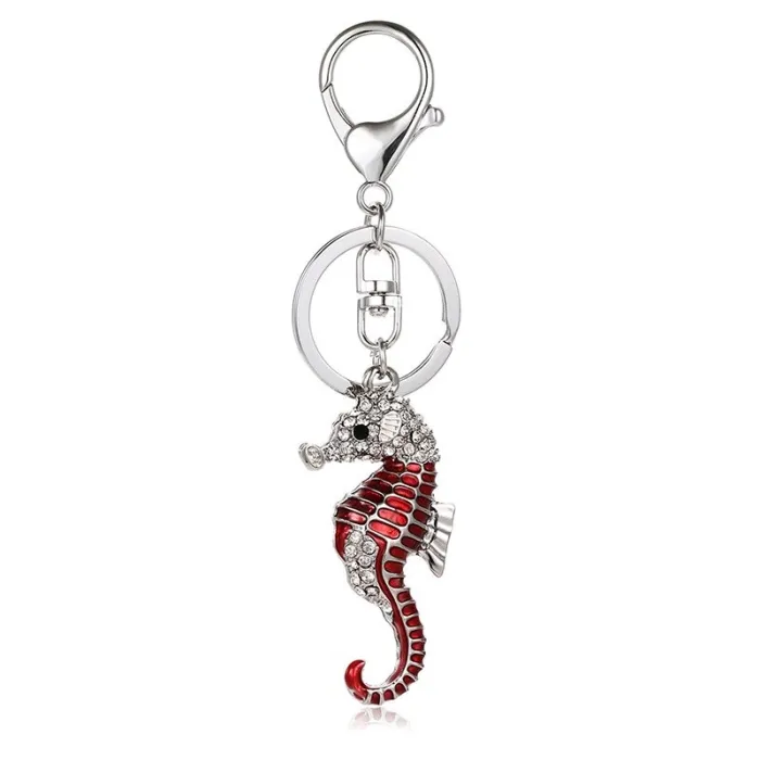 Crystal seahorse - keychainKeyrings