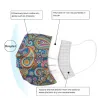 Mascarillas bucalesMascarillas protectoras faciales / bucales - desechables - 3 capas - para adultos - estampado de flores - ...