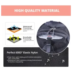 Waterproof nylon backpack - climbing / hiking / travel bag - unisexBackpacks