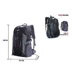 Waterproof nylon backpack - climbing / hiking / travel bag - unisexBackpacks
