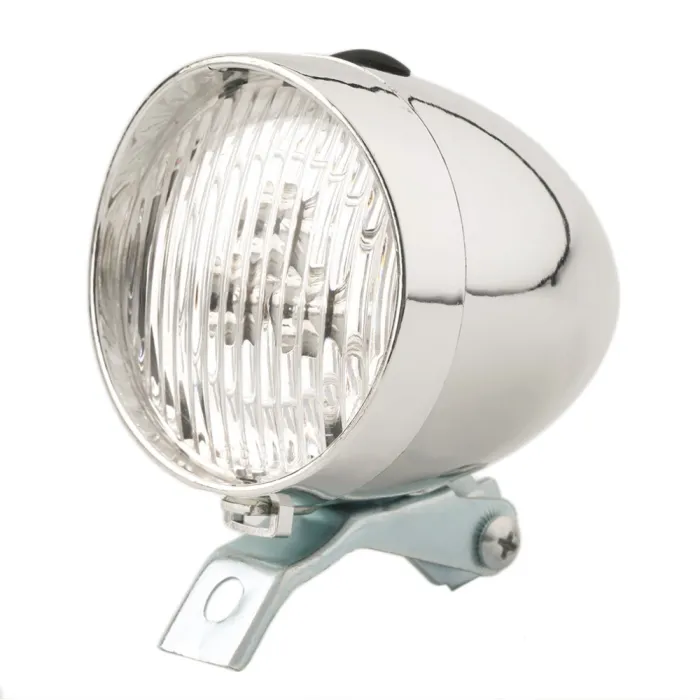 Luces3 LED - vintage - faro de bicicleta - delantero - flash