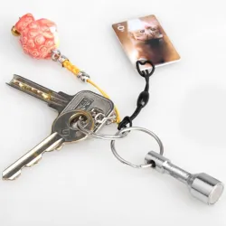 Neodymium magnet keyring - 2 piecesMagnets