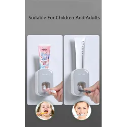 Baño & AseoAutomatic toothpaste dispenser - wall mounted