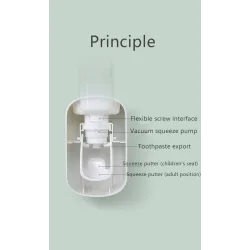 Baño & AseoAutomatic toothpaste dispenser - wall mounted
