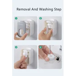 Baño & AseoAutomatic toothpaste dispenser - wall mounted