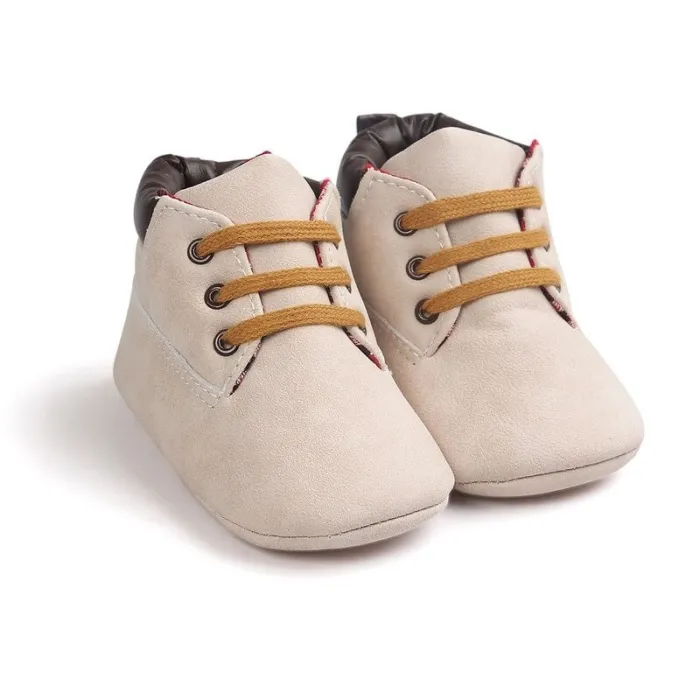 ZapatosZapatos de cuero para bebés / bebés - suela blanda - primeros caminantes
