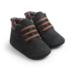 ZapatosZapatos de cuero para bebés / bebés - suela blanda - primeros caminantes