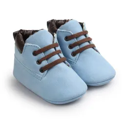 ZapatosZapatos de cuero para bebés / bebés - suela blanda - primeros caminantes
