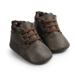 ZapatosZapatos de cuero para bebés / bebés - suela blanda - primeros caminantes