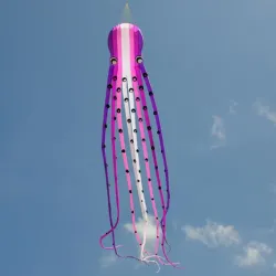 CometaLarge octopus - kite - inflatable - with line - 15m / 23m / 30m