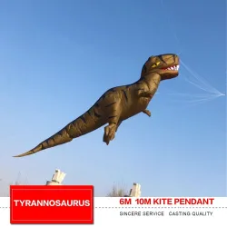 Cometa3D tyrannosaurus - big dinosaur - kite - inflatable - 6m - 10m