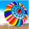 Colorful rainbow with spider - large kite - 2.5mKites