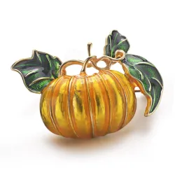 BrochesCalabaza de Halloween - broche de esmalte