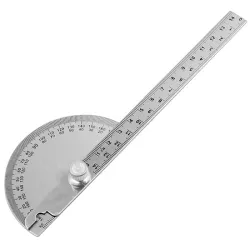 MediciónProtractor angle - 145mm - stainless steel - high quality