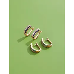 AretesCopper rose gold plated earring for women - gift