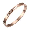 PulseraElegant bracelet for women - shining crystals - sliding clasp - gold / silver / rose in colour